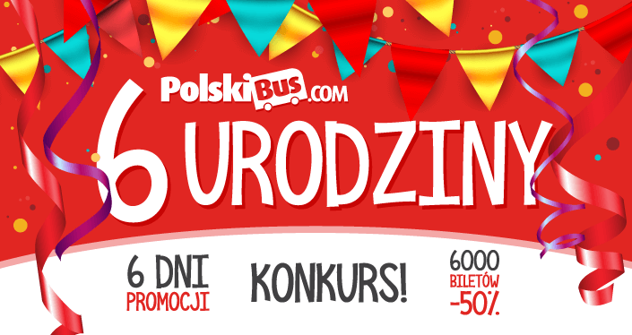Акция! День рождения Polski bus – из Польши в  Берлин на 50% дешевле!