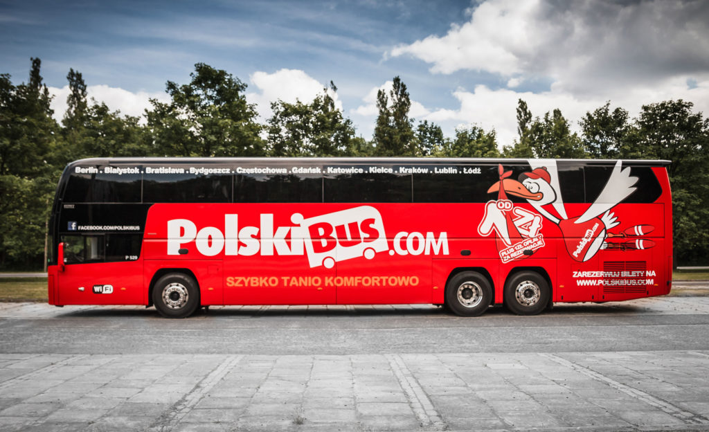 PolskiBus билеты на автобус от 1 злотого!