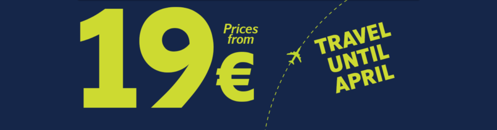Акция от от Air Baltic. 300 000 билетов от 18,99€!